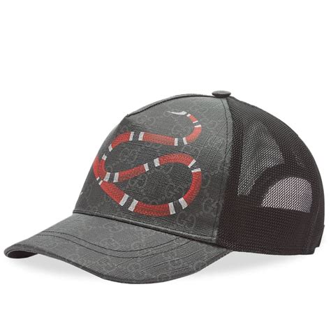 gucci snake embroidered hat|gucci snake gg jacquard.